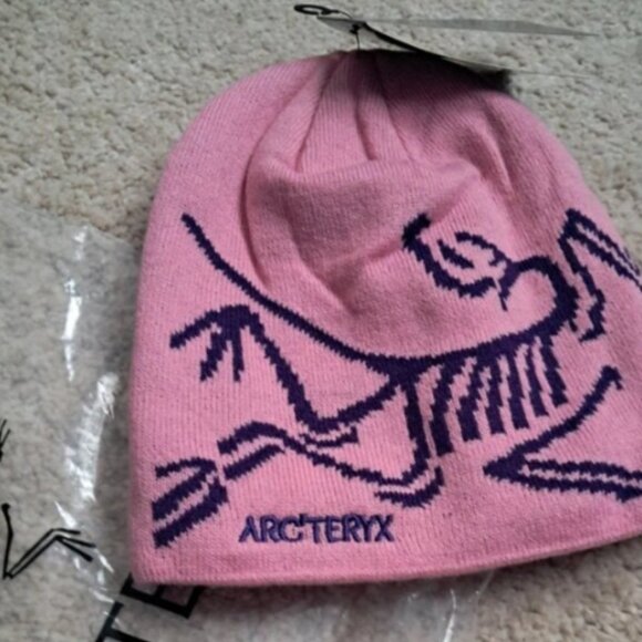 Arc'teryx Pink and Purple Beanie - Picture 2 of 3